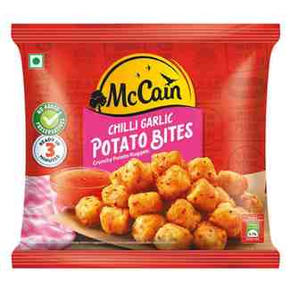 CHILLI GARLIC POTATO BITES 420G MCCAIN